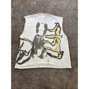 Travis Scott Cactus Jack x KAWS For Fragment Tee Streetwear Men's Size XL Thrash
